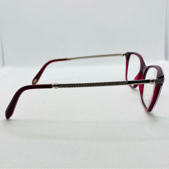 EUC Tiffany & Co TF 2191-B Pearl Plum Butterfly Shaped RX Eyeglasses - Picture 8 of 14